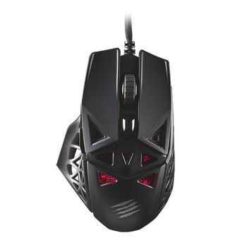 Muis Mad Catz MM04DCINBL000-0 Zwart 12000 dpi