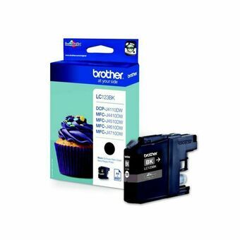 Originele inkt cartridge Brother LC-123BKBP Zwart