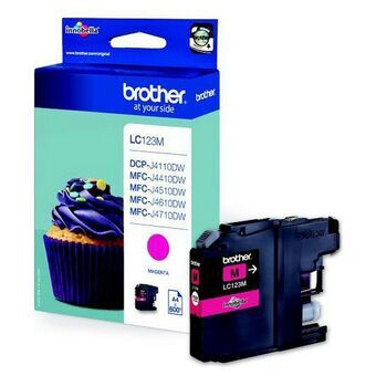 Originele inkt cartridge Brother LC-123M Magenta