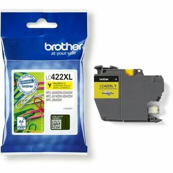 Originele inkt cartridge Brother LC-422XLY Geel