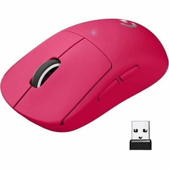 Muis Logitech  G PRO X SUPERLIGHT 2 LIGHTSPEED Roze Magenta