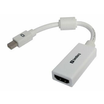 Adapter Mini Display Port naar HDMI Sandberg 508-29 Wit