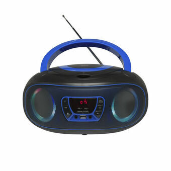 Radio met cd- en mp3-speler Denver Electronics 111141300011 Bluetooth LED LCD Blauw