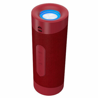 Dankzij de draagbare Bluetooth®-luidsprekers Denver Electronics BTV-208R RED 10W Rood