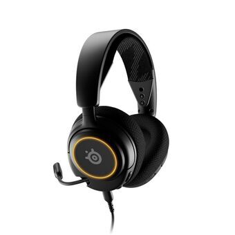 Hoofdtelefoon met microfoon SteelSeries Arctis Nova 3 Zwart