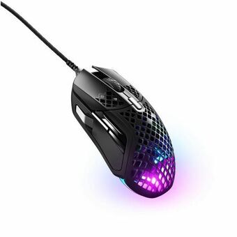 Muis SteelSeries Aerox 5 Zwart Gaming LED-Lichten Inclusief kabel