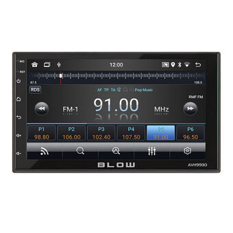 CD Autoradio Blow AVH-9930 Zwart Multicolour