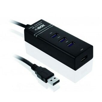 Hub USB Ibox IUH3FB Zwart