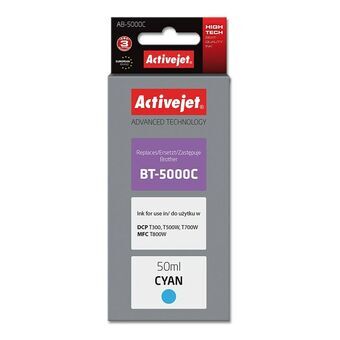 Originele inkt cartridge Activejet AB-5000C Cyaan