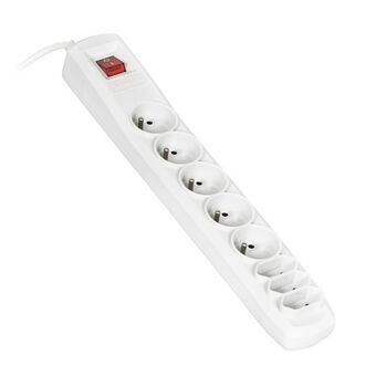 Stopcontactenstrip 8 Tomas met Interruptor Activejet APN-8G (1,5 m)