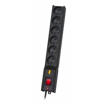 Stopcontactenstrip 6 Tomas met Interruptor Lestar LX 610 G-A K.:CZ (5 m)