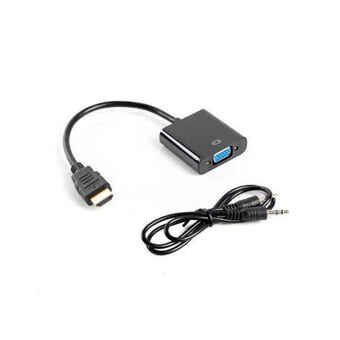 HDMI naar VGA Lanberg AD-0017-BK Zwart