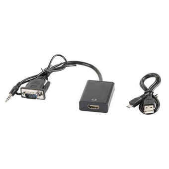 HDMI naar VGA Lanberg AD-0021-BK