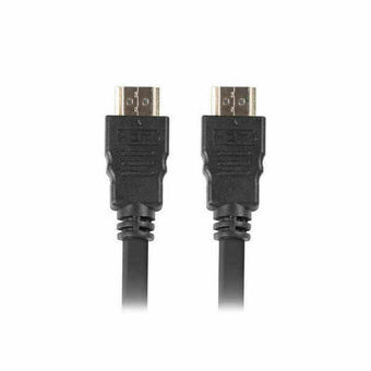 HDMI-Kabel Lanberg CA-HDMI-10CC-0150-BK Zwart 4K Ultra HD Mannelijk/Mannelijk 15 m