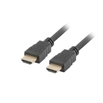 HDMI-Kabel Lanberg CA-HDMI-11CC-0010-BK Zwart 4K Ultra HD Mannelijk/Mannelijk