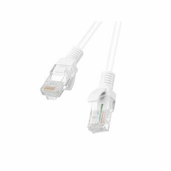 Kabel Ethernet LAN Lanberg PCU5-10CC-0025-W Wit 25 cm