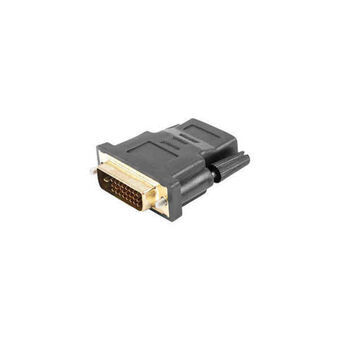 Adapter HDMI naar DVI Lanberg AD-0010-BK Zwart