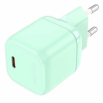 Oplader Vention FAKW0-EU 30 W USB-C Groen