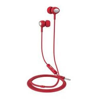 Hoofdtelefoon met microfoon Celly UP500 Rood