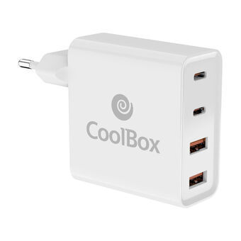 Oplader CoolBox COO-CUAC-100P Wit