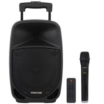 Dankzij de draagbare Bluetooth®-luidsprekers FONESTAR MALIBU-308 Zwart 100 W