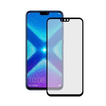 Mobiel projectiescherm van gehard glas Honor 8X KSIX Extreme 2.5D Zwart