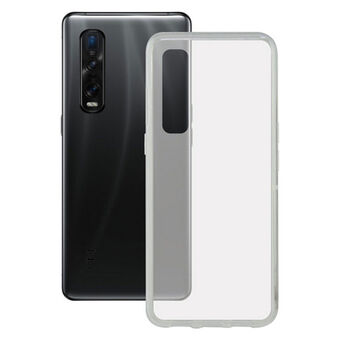 Telefoonhoes Oppo Find X2 Pro KSIX Flex TPU Transparant