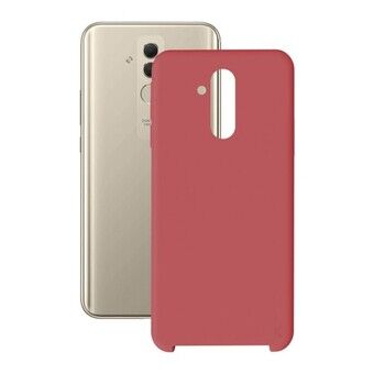 Mobiele hoes Huawei Mate 20 Lite KSIX Soft Rood