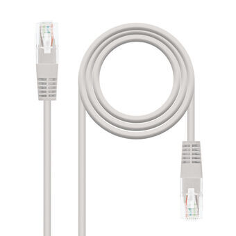 Categorie 5 UTP-kabel NANOCABLE 10.20.0101 1 m Grijs 1 m