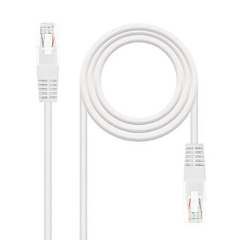 Kabel Ethernet LAN NANOCABLE 10.20.0402-W Wit 2 m