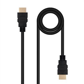 HDMI-Kabel NANOCABLE 10.15.3800 Zwart 50 cm