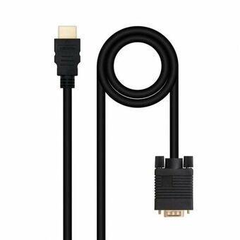 HDMI-Kabel NANOCABLE 10.15.4348 Zwart 1,8 m