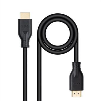 HDMI-Kabel NANOCABLE 10.15.3905 5 m Zwart