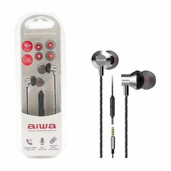 Oordopjes Aiwa ESTM50SL Zilverkleurig Grijs