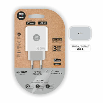 Oplader Tech One Tech TEC2260 20 W USB-C