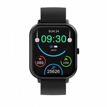 Smartwatch DCU CURVED GLASS PRO 1,83" Zwart