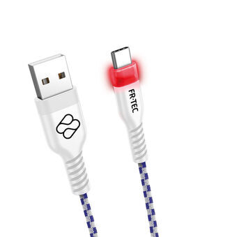 Kabel Micro USB FR-TEC FT0030 Wit 3 m