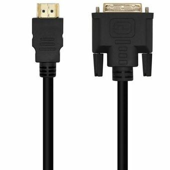 Adapter HDMI naar DVI Aisens A117-0090 Zwart 1,8 m