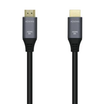 HDMI-Kabel Aisens A150-0429 Zwart Zwart/Gris 3 m