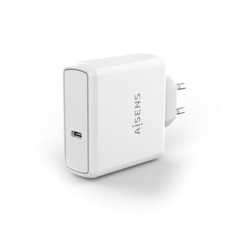 Oplader Aisens ASCH-1PD60-W Wit 60 W USB-C (1 Stuks)