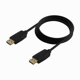 Kabel DisplayPort Aisens A124-0740 4K Ultra HD Zwart 2 m