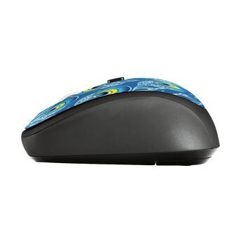 Wireless muis Trust Yvi Blauw Zwart Multicolour