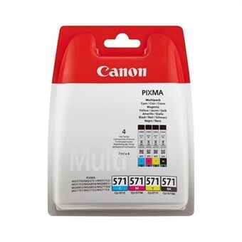 Originele inkt cartridge Canon CLI-571 Magenta Zwart Geel Cyaan