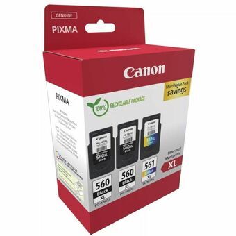 Originele inkt cartridge Canon PG-560XL + CL-561XL Zwart