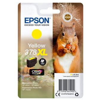 Originele inkt cartridge Epson C13T37944010 9,3 ml Geel