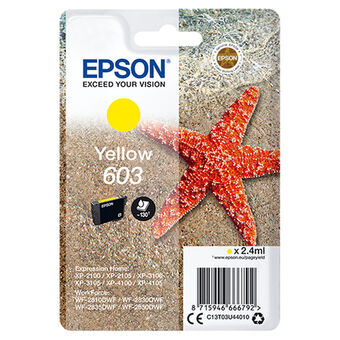 Originele inkt cartridge Epson 603 Geel