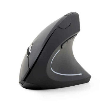 Wireless muis GEMBIRD MUSW-ERGO-01 Zwart (1 Stuks)