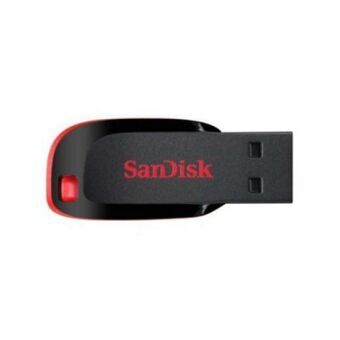 USB stick SanDisk Cruzer Blade Zwart 32 GB