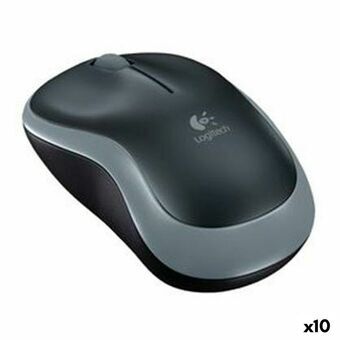 Wireless muis Logitech M185 Grijs (10 Stuks)