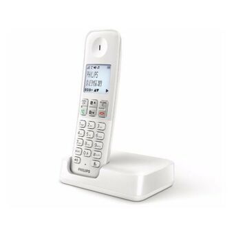 Draadloze telefoon Philips D2501W/34 1,8" 500 mAh GAP Wit